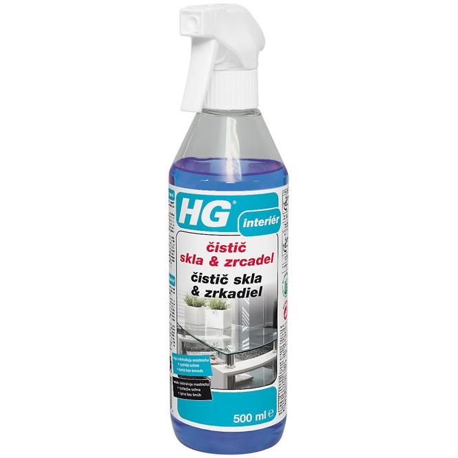 HG Čistič skla a zrkadiel 500ml