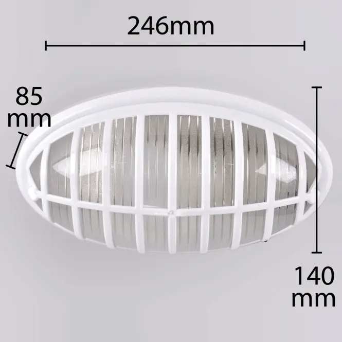 Lampa Aqua wall fixture white,7