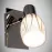 Nástenná lampa HL 790N  chróm K1
