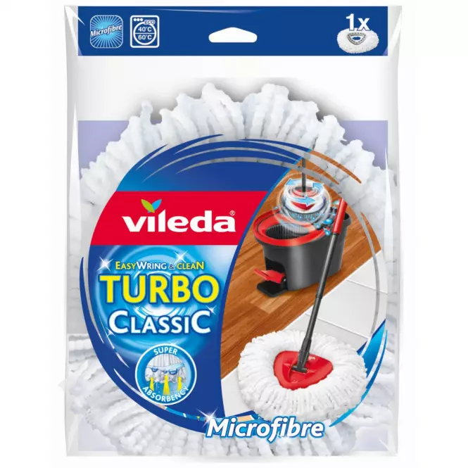Náhradná násada na mop TURBO Classic Easy wring and clean
