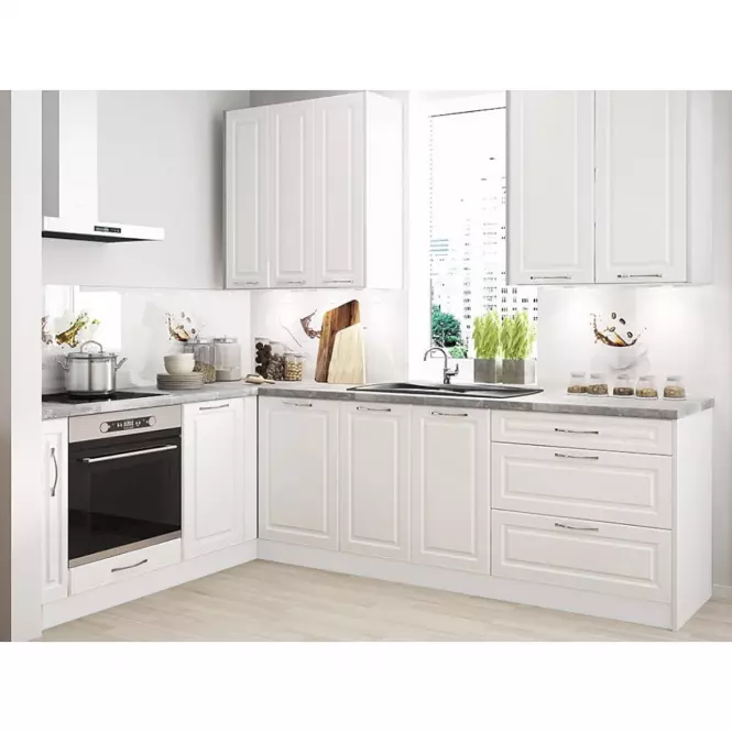 Kuchynská skrinka Emporium w4b/80 hk aventos white/kor.biela