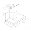 Digestor WK-9 Feniks Glass 60 čierna,6