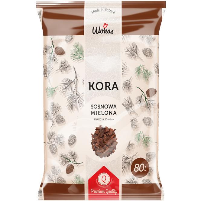 Kora borovicové mletá typ 20-60 80l