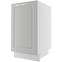 Kuchynská skrinka Emporium D1D/45 light grey stone/biela