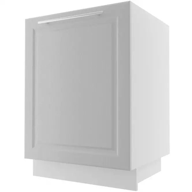 Kuchynská skrinka Emporium D1ZE/60 light grey stone/biela