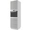Kuchynská skrinka Emporium D14RU/3M light grey stone/biela