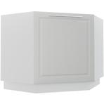 Kuchynská skrinka Emporium D12R/90 light grey stone/biela