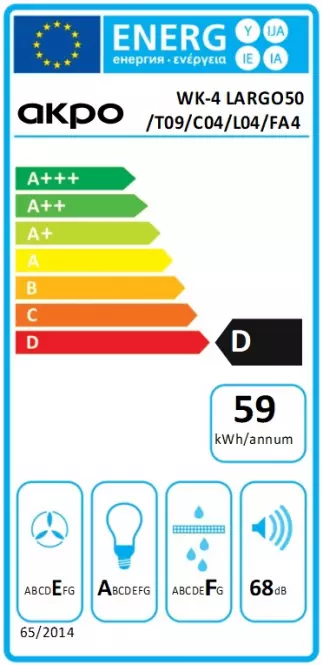 Digestor WK-4 Largo Eco 50 inox