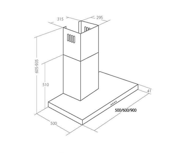 Digestor WK-4 Feniks Slim 50 inox