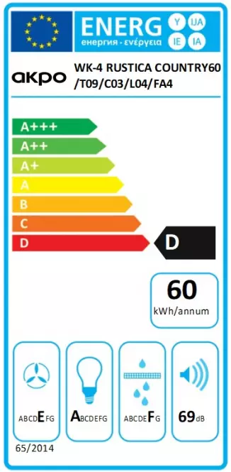 Digestor WK-4 Rustica Country 60,6