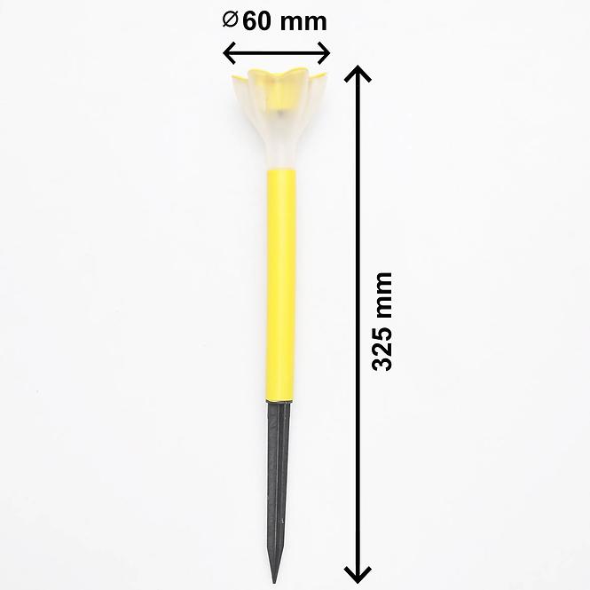 Solárna LED lampa   Ø60x350 cm GLE23642