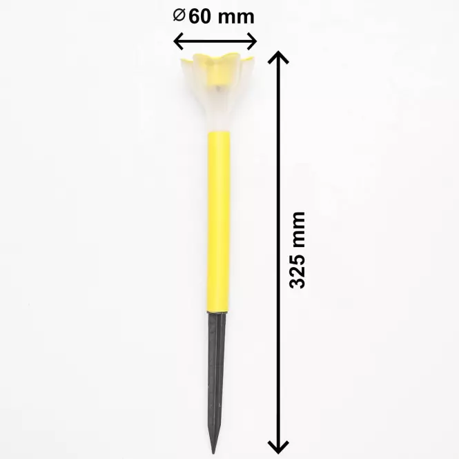Solárna LED lampa   Ø60x350 cm GLE23642,2