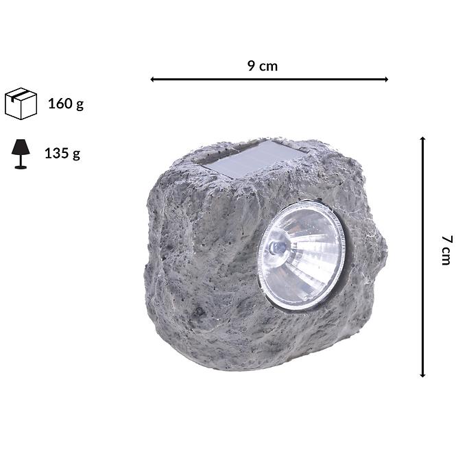 Solárna lampa 1 LED BY-131587