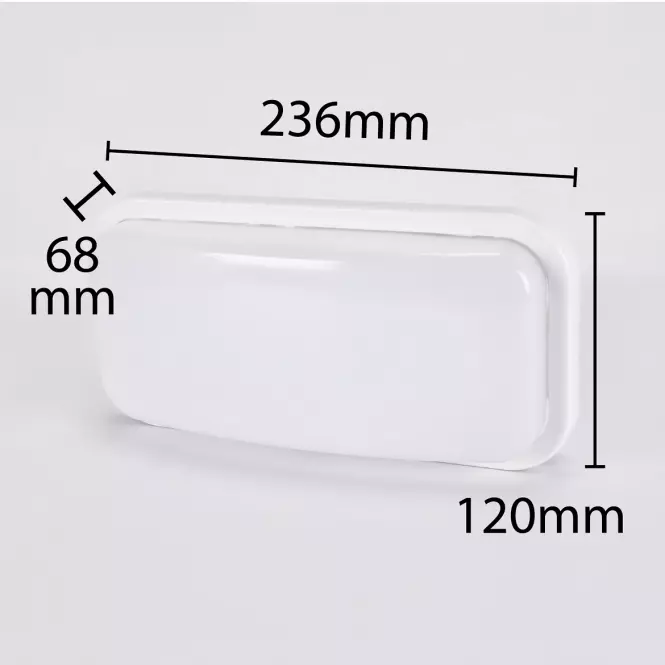 Nástenná lampa LED 14W biela 03690 IP55