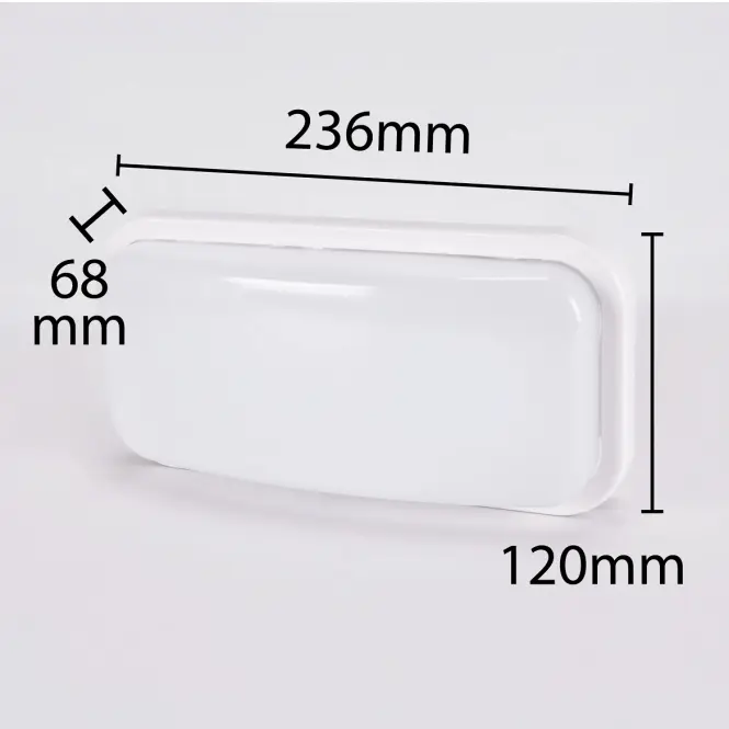 Nástenná lampa LED 14W biela 03690 IP55,2