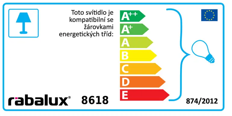 Záhradné nástenné  svietidlo Marseille 8618 KG1,7
