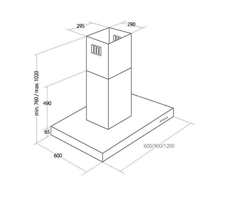 Digestor WK-9 Isla Feniks 60 inox