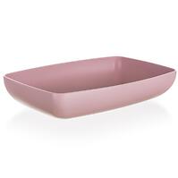 43VT TACA CULINARIA 18X12X3,5CM RÓŻOWA55064113