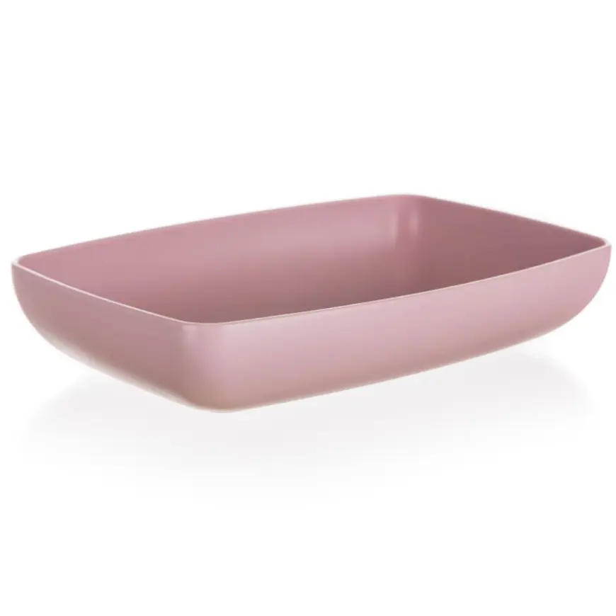 43VT TACA CULINARIA 18X12X3,5CM RÓŻOWA55064113