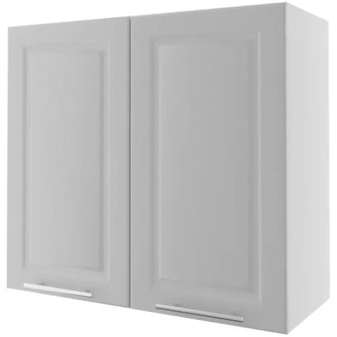 Kuchynská linka Emporium W3/80 light grey stone/biela