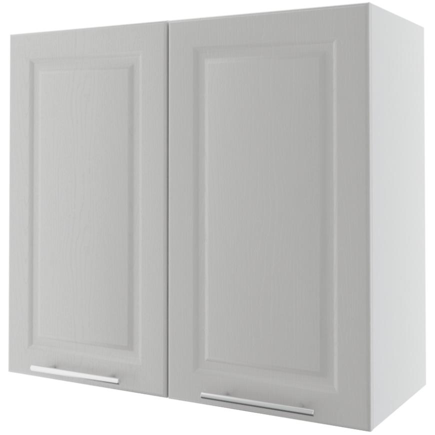 Kuchynská linka Emporium W3/80 light grey stone/biela