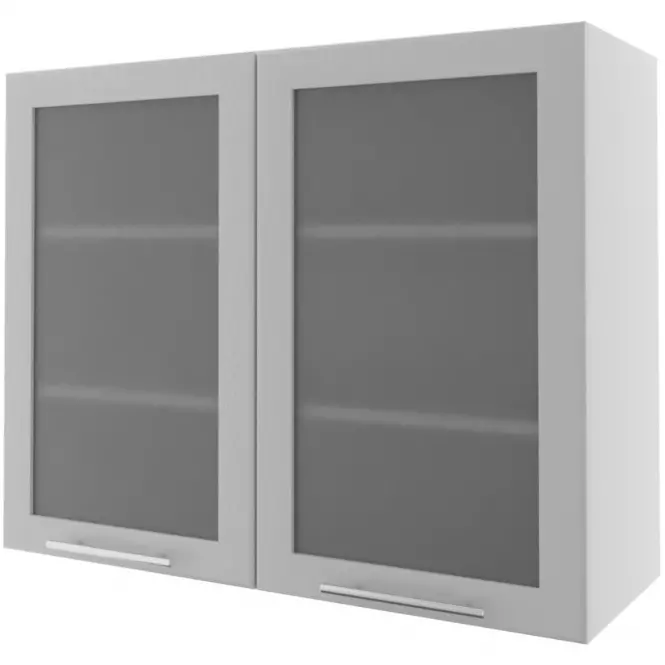 Kuchynská linka Emporium W3S/90 light grey stone/biela