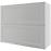 Kuchynská linka Emporium W8B/90 av light grey stone/biela
