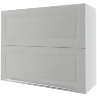 Kuchynská skrinka Emporium W8B/90 av light grey stone/biela