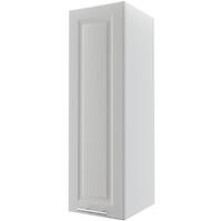 Kuchynská skrinka Emporium W4/30 light grey stone/biela