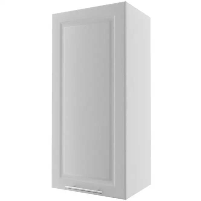 Kuchynská linka Emporium W4/45 light grey stone/biela