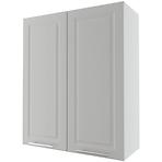Kuchynská linka Emporium W4/80 light grey stone/biela