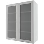 Kuchynská linka Emporium W4S/80 light grey stone/biela