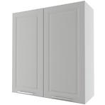 Kuchynská linka Emporium W4/90 light grey stone/biela