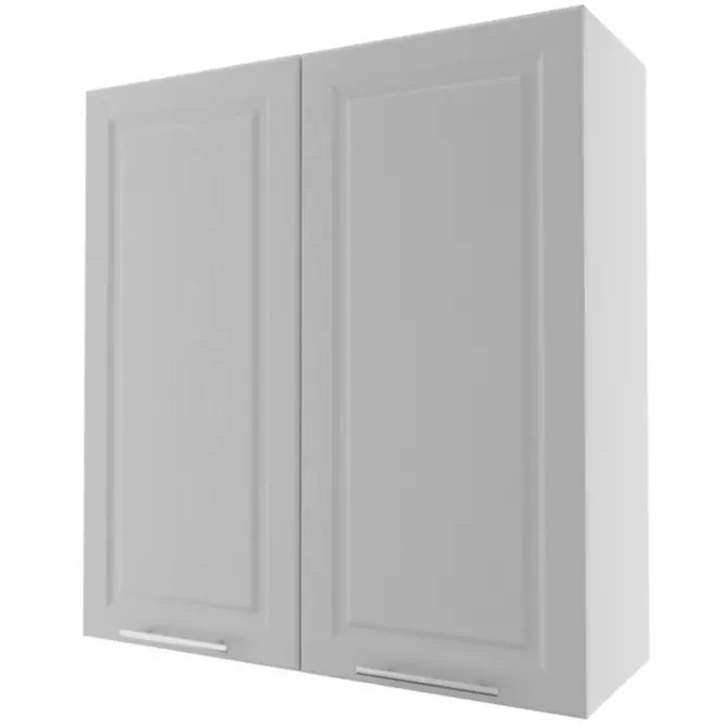 Kuchynská linka Emporium W4/90 light grey stone/biela