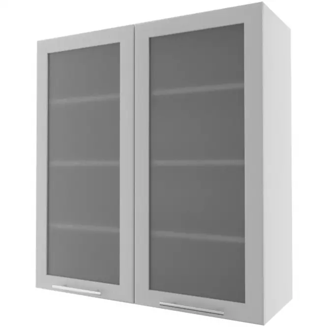 Kuchynská linka Emporium W4S/90 light grey stone/biela