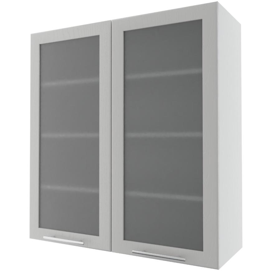 Kuchynská linka Emporium W4S/90 light grey stone/biela