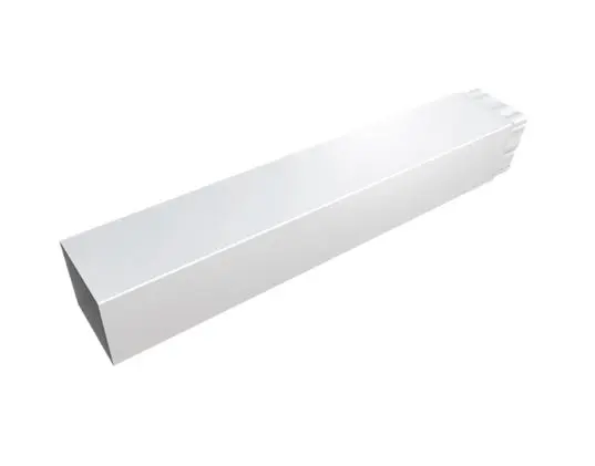 Rúra 50 cm biela