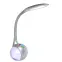 Kancelárska lampa Celebes LED strieborná,2