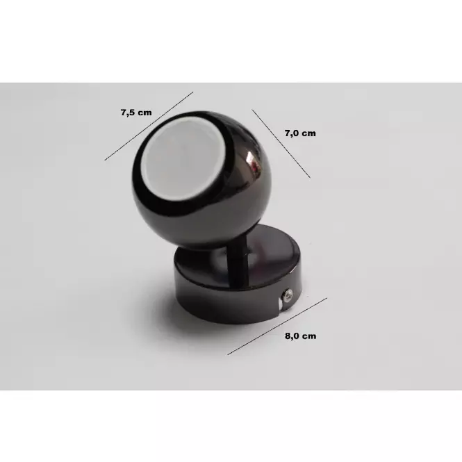 Luster Mars As-8006-01-6195 Black Chrome K1