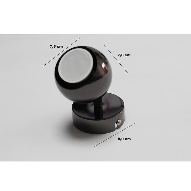 Luster Mars As-8006-01-6195 Black Chrome K1,3