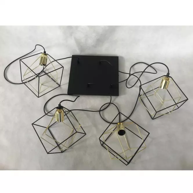 Luster Alambre 2778 Black/Gold Pl4