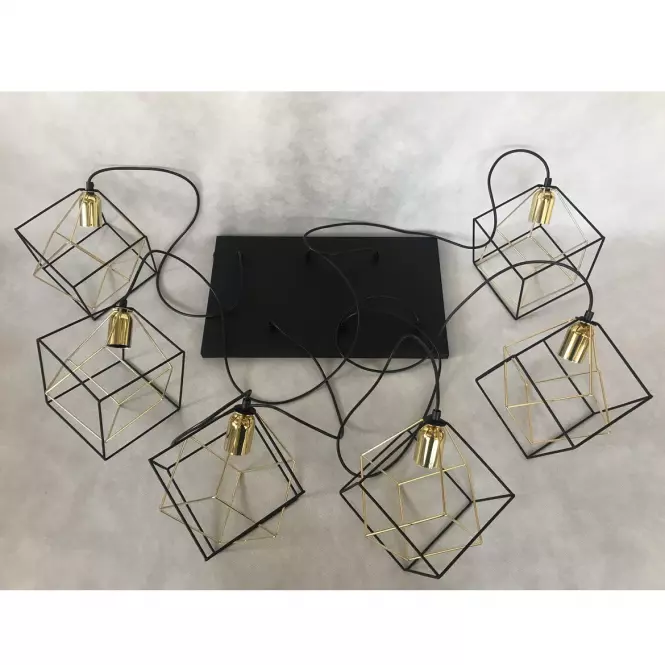 Luster Alambre 2779 Black/Gold Pl6,5