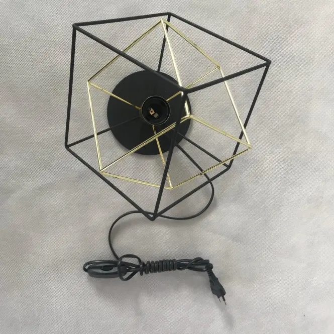 Stolná lampa Alambre 5450 čierna/zlatá LB1,5