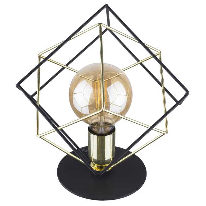 Stolná lampa Alambre 5450 čierna/zlatá LB1,7