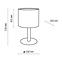 Stolná lampa Deva 5219 Graphite Lb1,6