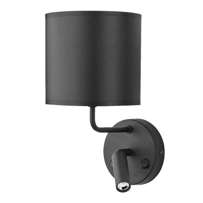 Nástenná lampa Enzo 4234 čierna  K2,2