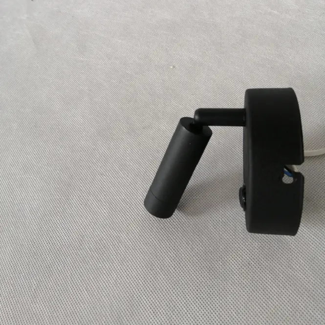 Nástenné bodové svietidlo Enzo 4237 Black K1