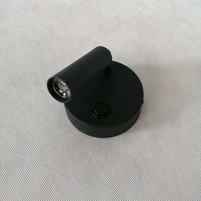 Nástenné bodové svietidlo Enzo 4237 Black K1