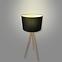 Stojacia lampa Treviso 5039 čierna LP1