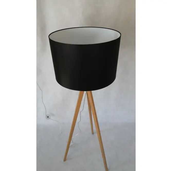 Stojacia lampa Treviso 5039 čierna LP1,2